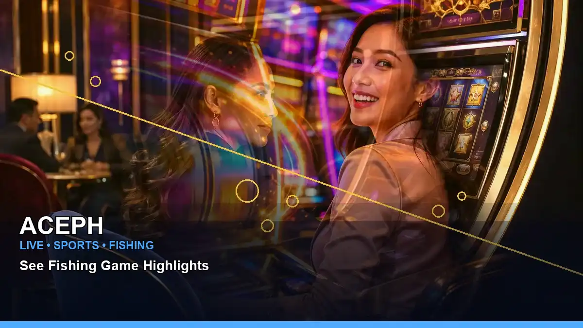 ACEPH cricket information for Philippine users presented with a layered sports-and-rewards visual, highlighting game categories and cashback notices