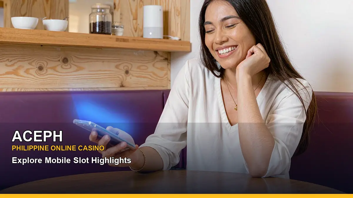 ACEPH payment options presented with an adult casino host and a bright, modern visual layout — view 2