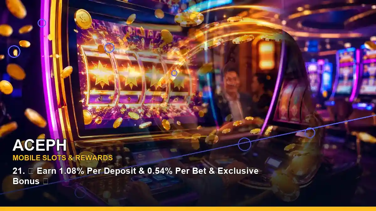 ACEPH high-energy slot games arranged in a vibrant night-time collage for Philippine players