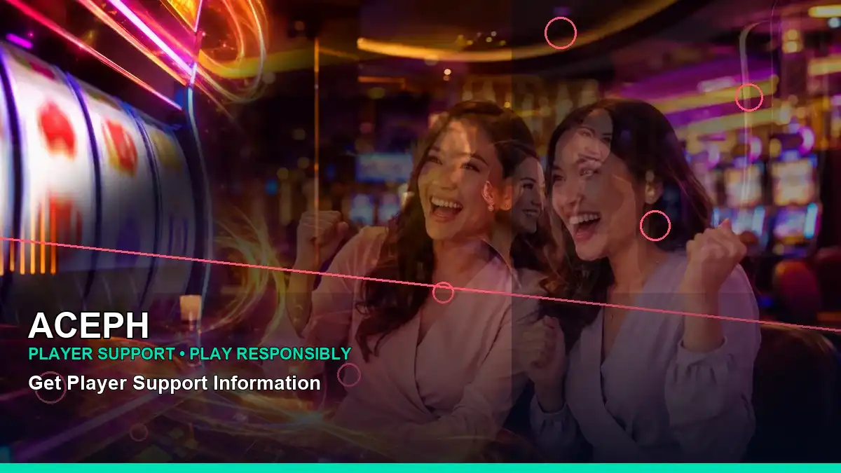ACEPH fruit-themed online slots presented in a vibrant casino setting for adult players