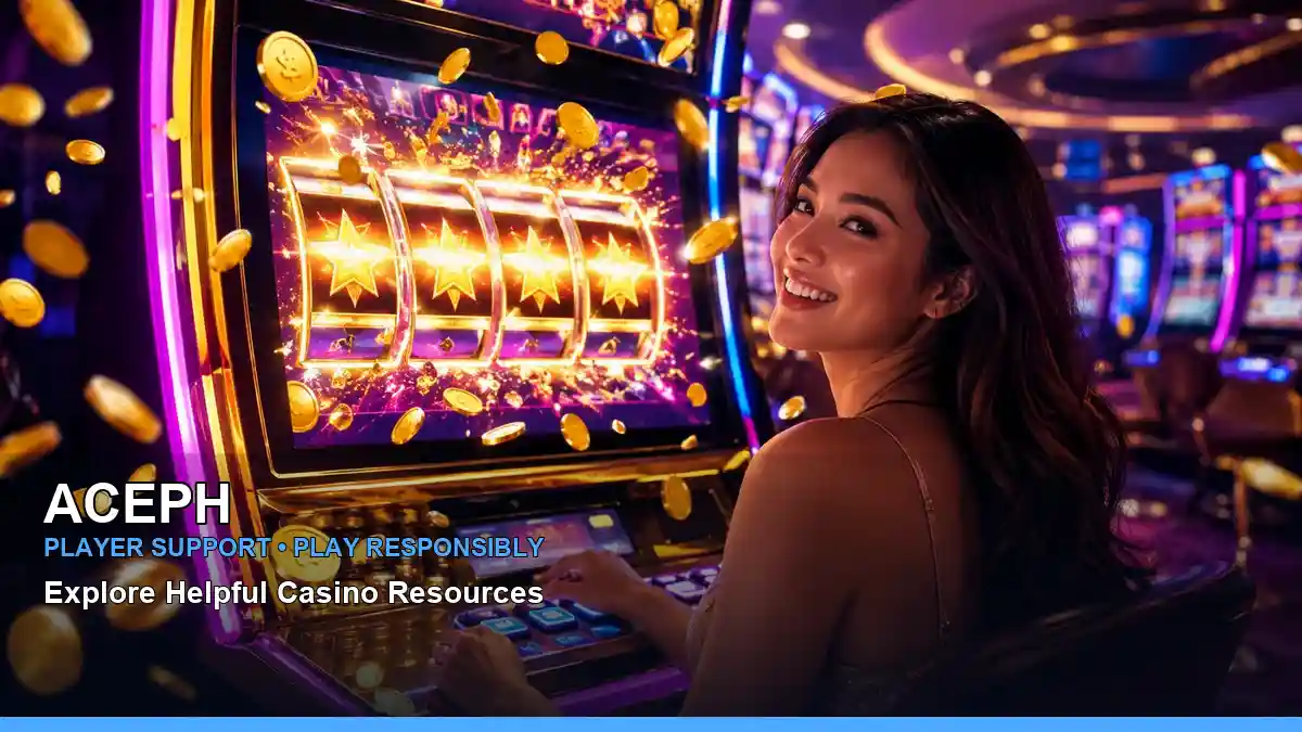 ACEPH jackpot-style slot games designed for convenient mobile play